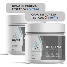 Kit 2x Creatina 100% Pura – Monohidratada, Laudo de Pureza Disponível – Total 600g