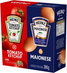 Heinz Pack Ketchup 397G + Maionese 390G