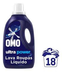 OMO Lava-Roupas Líquido Omo Ultra Power Frasco 1 8L