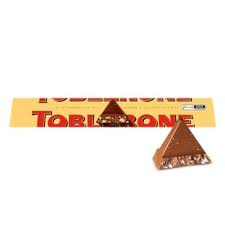 TOBLERONE Chocolate Ao Leite Nougat De Mel E Amêndoas Toblerone Caixa 100G – Importado