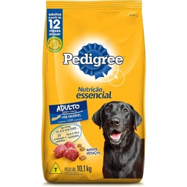 PEDIGREE Ração Nutrição Essencial Carne Para Cães Adultos 10.1kg