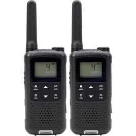 Haiz Kit 2 Rádios Mini Walkie Talkie Com Lanterna PMR446 16 Canais HZ-T22