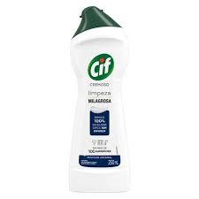 Cif Cremoso Limpeza Milagrosa Remove 100% Da Sujeira 450 Ml