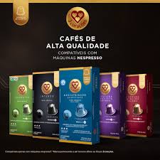 3 Corações Cápsulas de Café Cerrado Mineiro, Compatíveis com Nespresso, contém 10 cápsulas