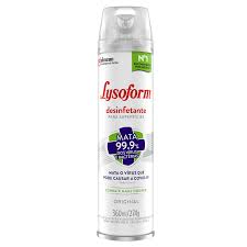 Lysoform Original, Desinfetante Aerossol, Desinfetante para superfícies, 432ml