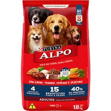 Ração Alpo para Cães Adultos Sabor Carne Grelhada com Vegetais – 18kg Purina – Sabor Carne