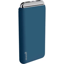 Geonav Power Bank, Carregador Portátil Universal 12.000 mAh, 2 Saídas USB + 1 Saída USB-C, PB12KMB, Azul Marinho