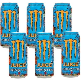 Pack de Monster Mango Loco LT 473ml – Unidade 6 unidades