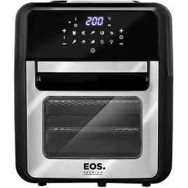 Fritadeira Sem Óleo Air Fryer Eos Premium 12 Litros Digital Touch Inox Eaf12i 110v