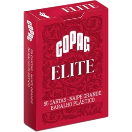 Baralho Elite Vermelho Naipe Grande – Copag