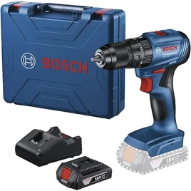 Bosch Furadeira Parafusadeira Impacto 18V GSB185LI-1B Sem Fio, 1 bateria e maleta