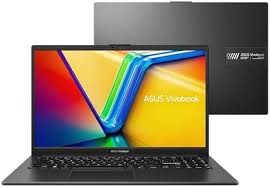 Notebook ASUS VivoBook Go 15, AMD RYZEN 5 7520U, 8GB, 256GB SSD, KeepOS, Tela 15,6″ FHD, Mixed Black – E1504FA-NJ731