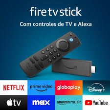 Fire TV Stick | Streaming em Full HD com Alexa | Com Controle Remoto por Voz com Alexa (inclui comandos de TV)