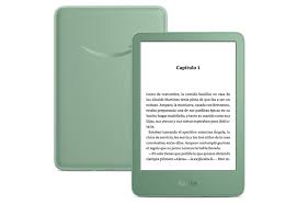 Novo Kindle (16 GB – modelo 2024) – Leve e compacto, com tela antirreflexo, trocas de página mais rápidas, luz frontal ajustável e bateria de longa duração – Cor Verde