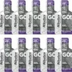 Atlhetica Nutrition GO! ENERGY NOW GEL (10 sachês de 30g) Guaraná com Açaí, Multicolorido